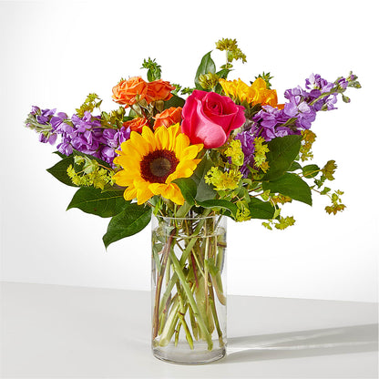 Vibrant Greetings Bouquet –  Family Florist, Red Springs NC