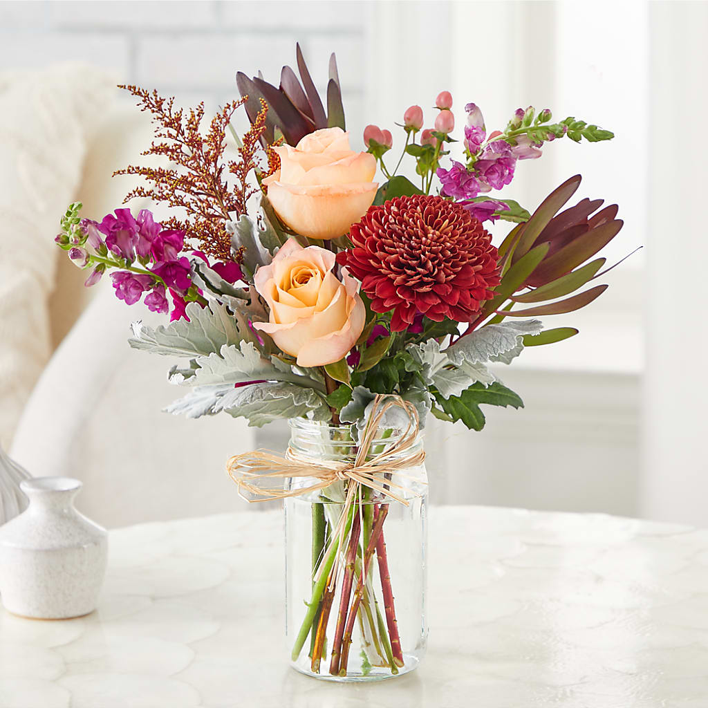 Moody Hues Bouquet –  Family Florist, Red Springs NC