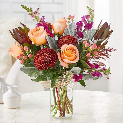 Moody Hues Bouquet –  Family Florist, Red Springs NC
