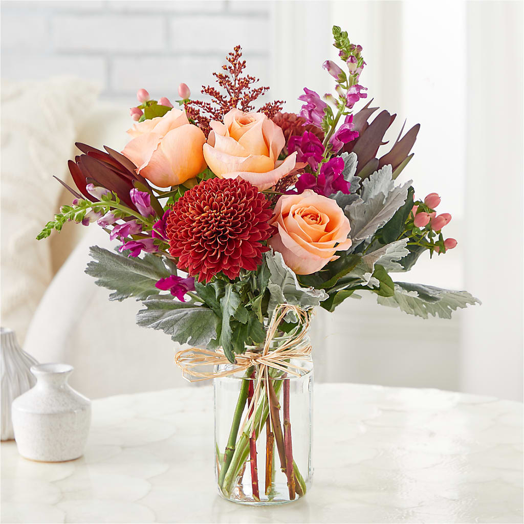 Moody Hues Bouquet –  Family Florist, Red Springs NC