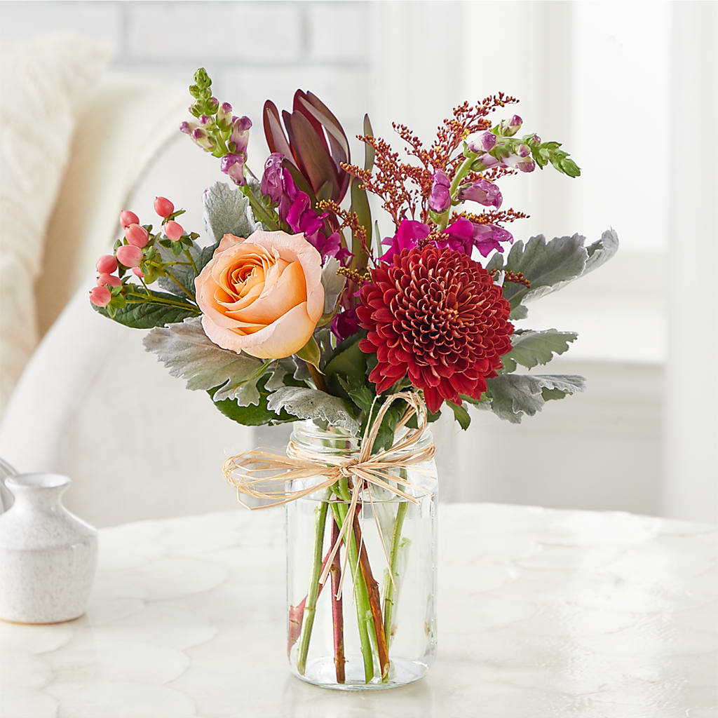 Moody Hues Bouquet –  Family Florist, Red Springs NC
