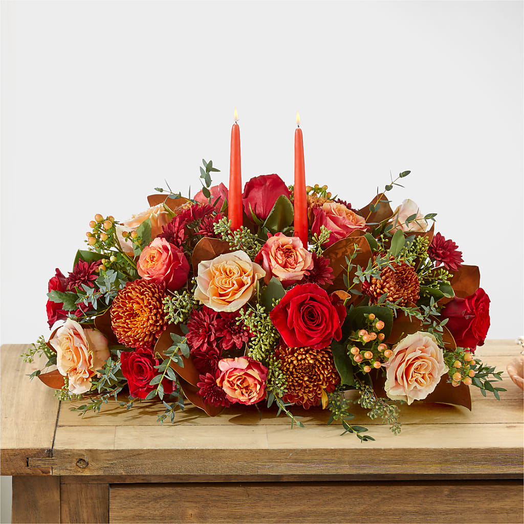 Gather Near Centerpiece –  Family Florist, Red Springs NC