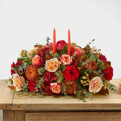 Gather Near Centerpiece –  Family Florist, Red Springs NC