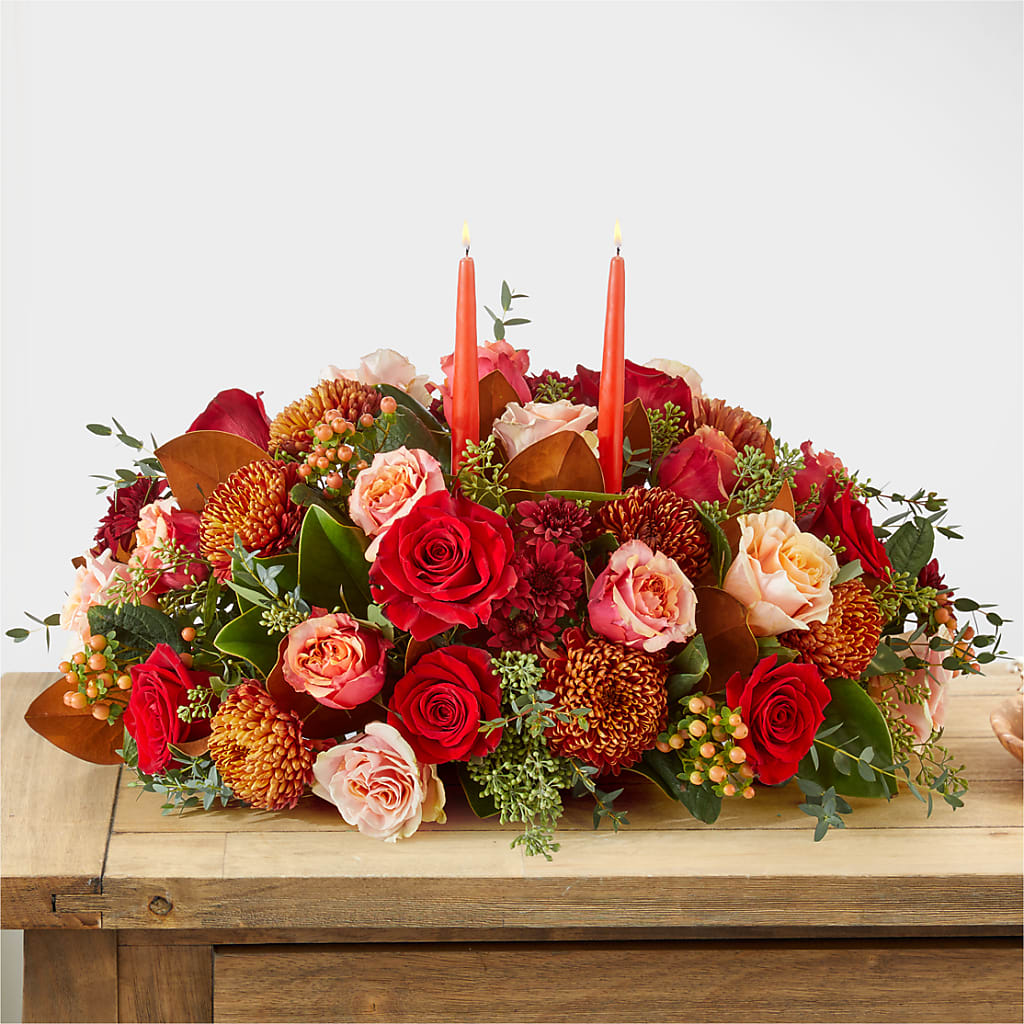 Gather Near Centerpiece –  Family Florist, Red Springs NC