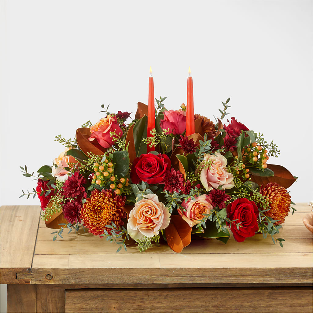 Gather Near Centerpiece –  Family Florist, Red Springs NC