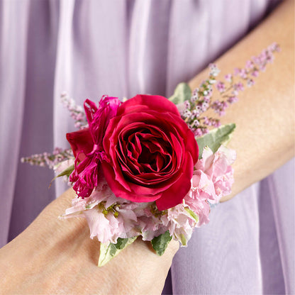 Rose Charm Corsage –  Family Florist, Red Springs NC