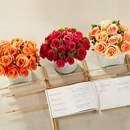 Dawn Rose Centerpiece –  Family Florist, Red Springs NC